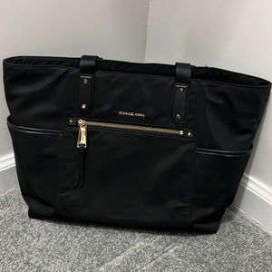 Michael Kors Jet Set Black Nylon Diaper Bag